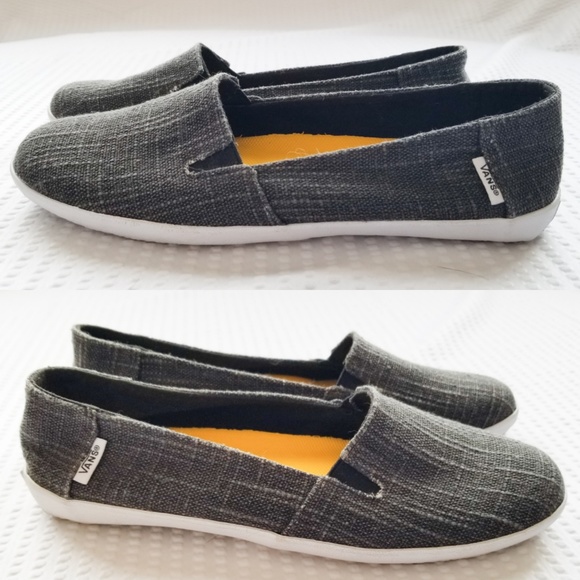 vans surf siders slip ons